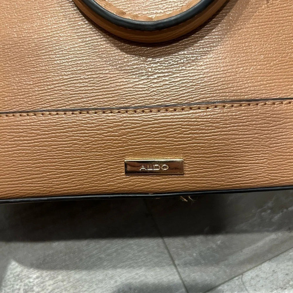 Aldo Brown Crossbody Zipper Purse - Picture 3 of 5